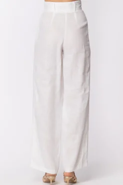 Simona Corsellini Pantaloni Ampi In LinoINFINITY SUMMER