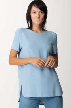 Simona Corsellini T-shirt In SetaSKY WAY