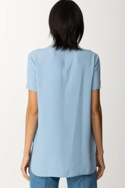 Simona Corsellini T-shirt In SetaSKY WAY