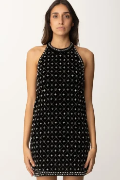 Twin-set Abito con StrassNERO