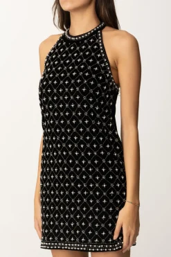 Twin-set Abito con StrassNERO