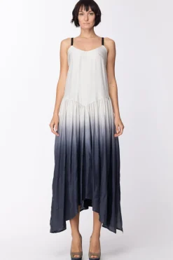 Twin-set Abito Lungo Asimmetrico SfumatoCOL.UNICO