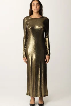 Twin-set Abito MetalizzatoLAMINA GOLD/BLACK