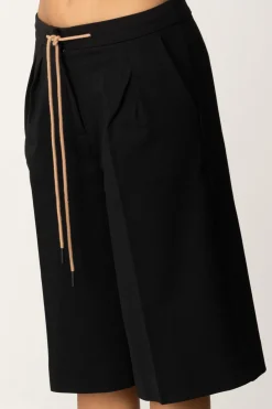 Twin-set Bermuda con CoulisseNERO