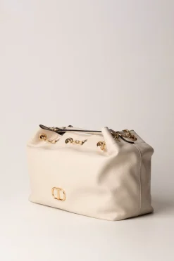 Twin-set Borsa a Secchiello Morbida con LogoOFF WHITE