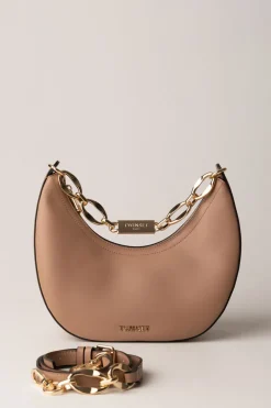 Twin-set Borsa a Tracolla ‘miss Twinset’ con Catena LogoCHOCOLATE MALT