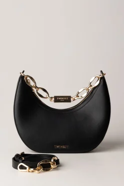 Twin-set Borsa a Tracolla ‘miss Twinset’ con Catena LogoNERO
