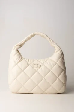 Twin-set Borsa Hobo GrandeOLD WHITE