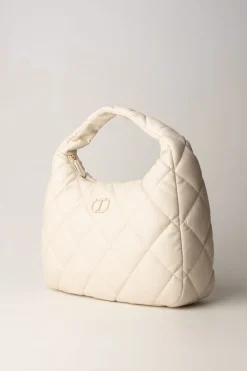 Twin-set Borsa Hobo GrandeOLD WHITE