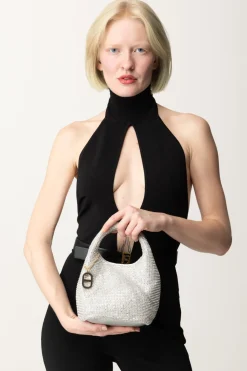 Twin-set Borsa 'rendez-vous' In Strass e Charm Oval TCRYSTAL