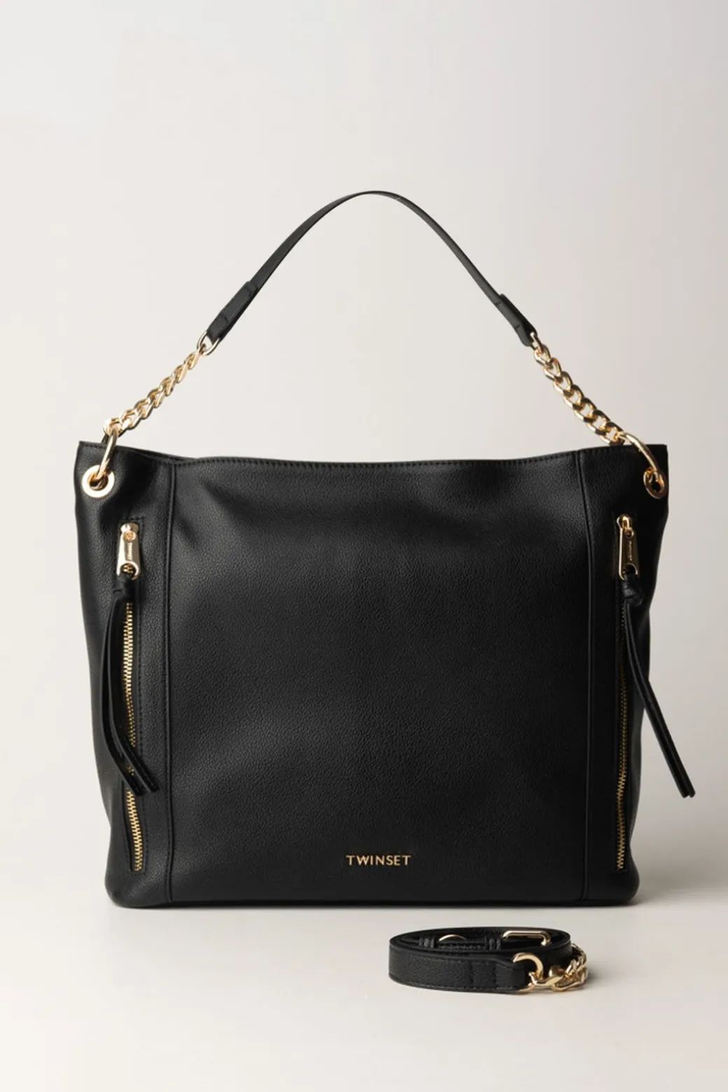 Twin-set Borsa Shopper TraforataNERO