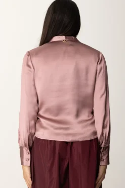 Twin-set Camicia In RasoCHOCOLATE RUBY