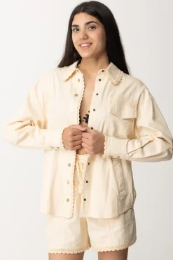 Twin-set Camicia LungaPARCHMENT