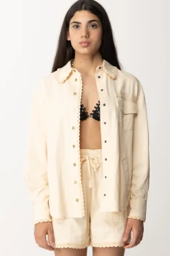 Twin-set Camicia LungaPARCHMENT