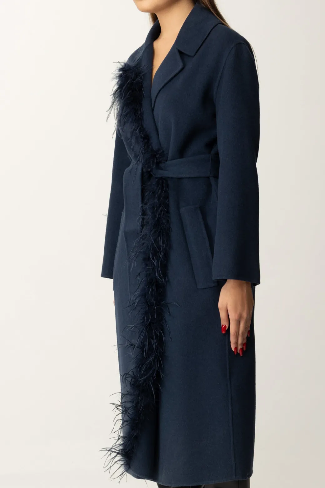 Twin-set Cappotto con Piumette e FusciaccaINDACO