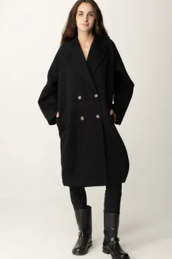 Twin-set Cappotto DoppiopettoNERO