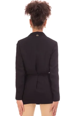 Twin-set Giacca Blazer con CinturaNERO
