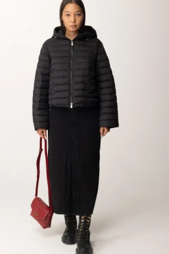 Twin-set Gonna In Jeans con CinturaDENIM NERO