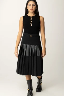 Twin-set Gonna Midi con InsertiNERO