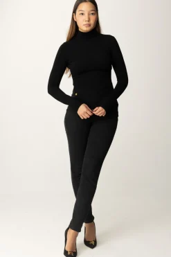 Twin-set Jeans Cinque Tasche Slim FitDENIM NERO