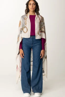 Twin-set Kefiah In Modal con Mix Di StampeST.MIX FOULARD LIGHT NUDE