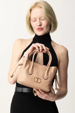 Twin-set Mini Borsa a Mano con LogoPEACHY KEEN