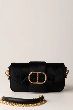 Twin-set Mini Pochette “amie” In VellutoNERO