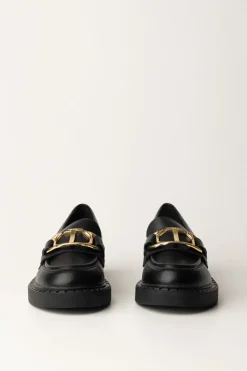 Twin-set Mocassini con LogoNERO