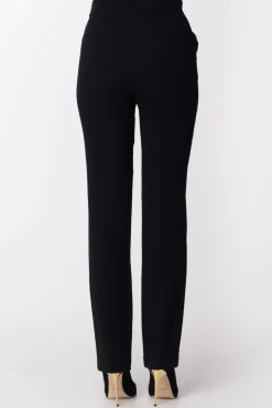 Twin-set Pantaloni a Vita Alta AderentiNERO