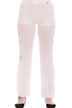 Twin-set Pantaloni Crochet RicamatiCHANTILLY