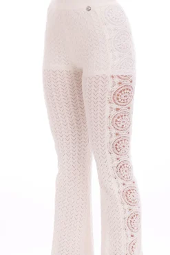 Twin-set Pantaloni Crochet RicamatiCHANTILLY