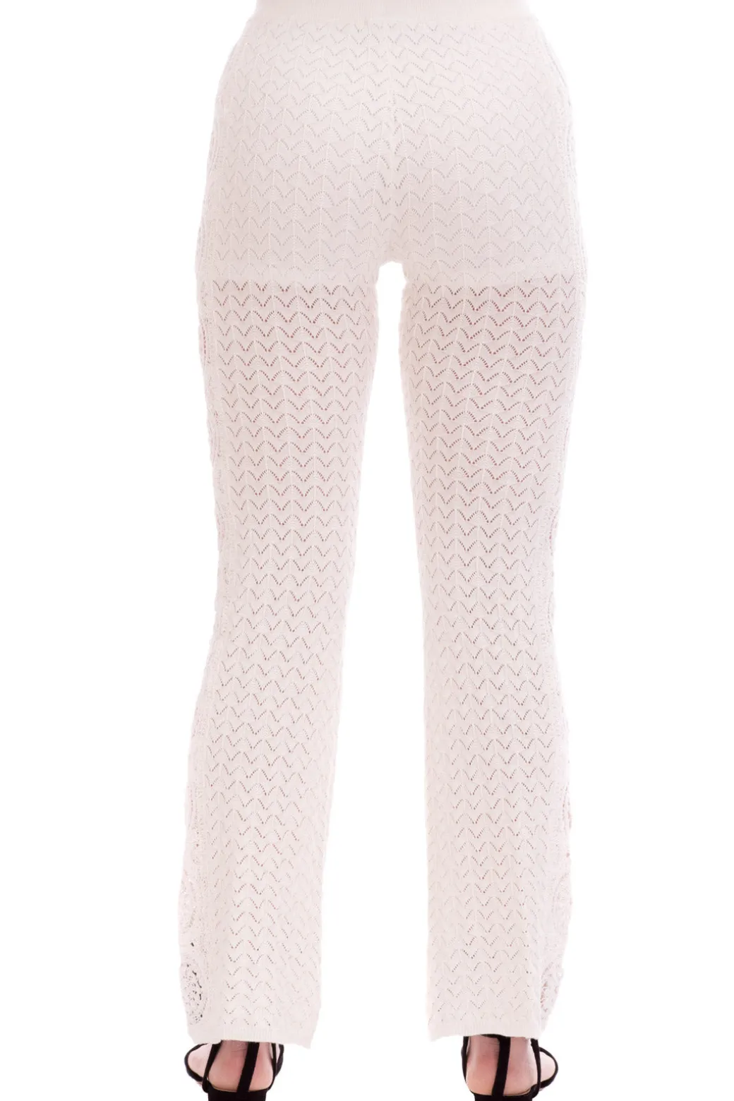 Twin-set Pantaloni Crochet RicamatiCHANTILLY