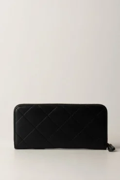 Twin-set Portafogli Zip Around con ImpuntureNERO