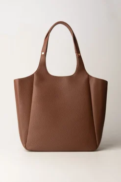 Twin-set Shopper Bag con Doppio ManicoCUOIO