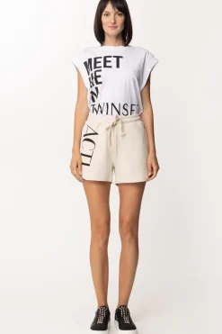 Twin-set Shorts In Felpa ActitudeCHANTILLY