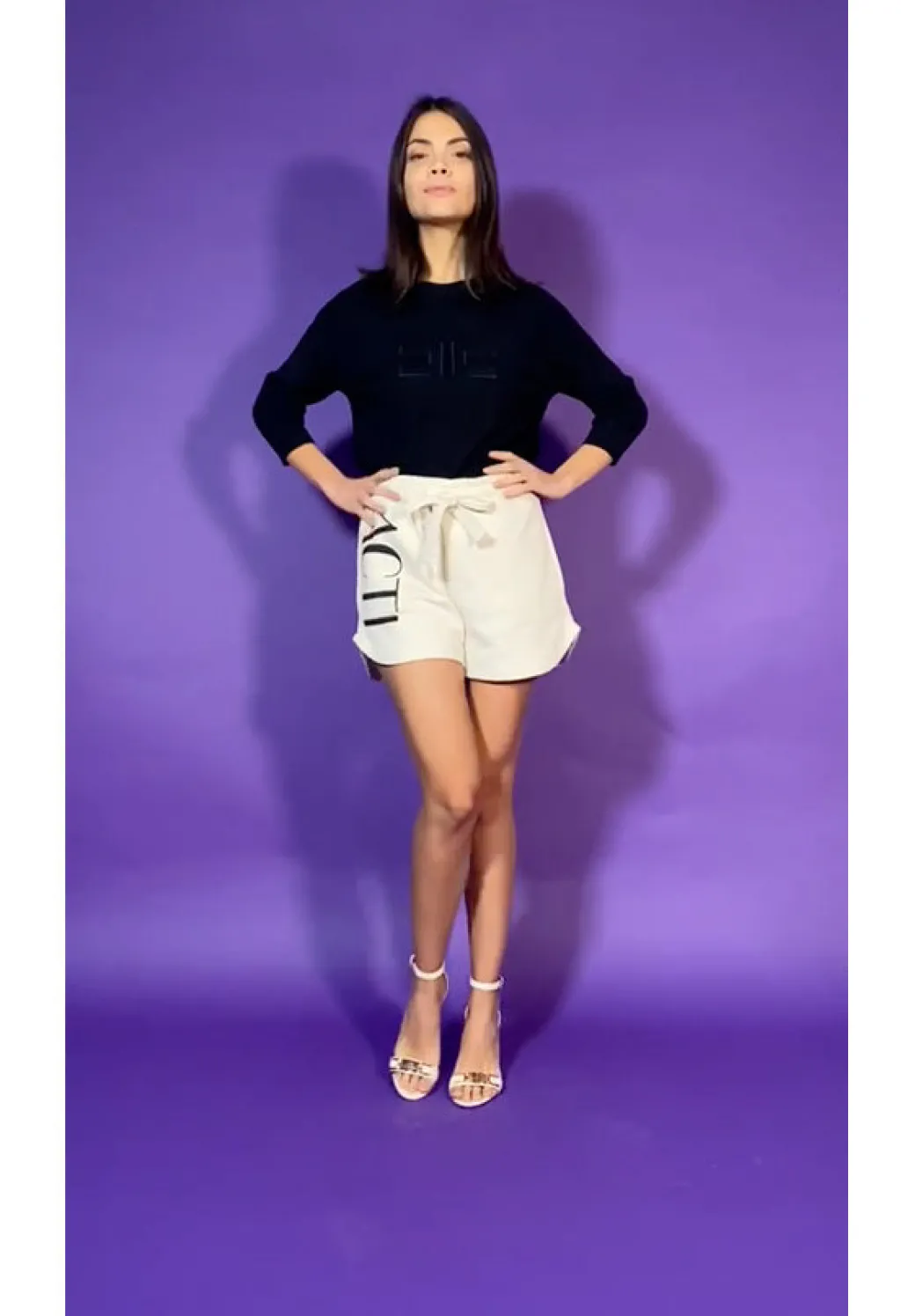 Twin-set Shorts In Felpa ActitudeCHANTILLY