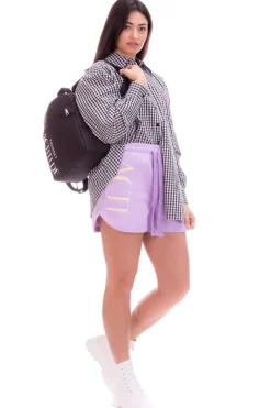 Twin-set Shorts In Felpa ActitudePASTEL LILAC