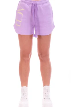 Twin-set Shorts In Felpa ActitudePASTEL LILAC