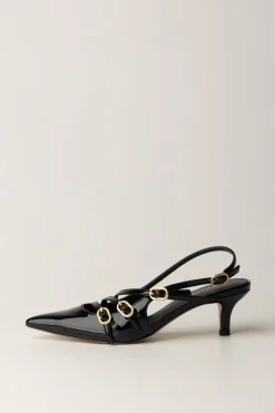 Twin-set Slingback In VerniceNERO