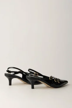 Twin-set Slingback In VerniceNERO