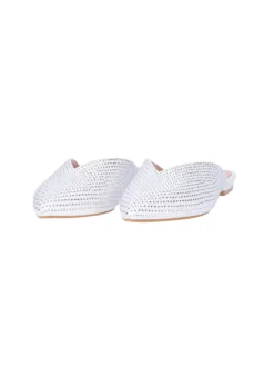 Twin-set Slippers a Punta con StrassSTRASS CRYSTAL