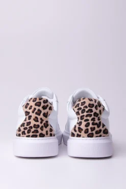Twin-set Sneakers con Dettaglio AnimalierBIANCO OTTICO