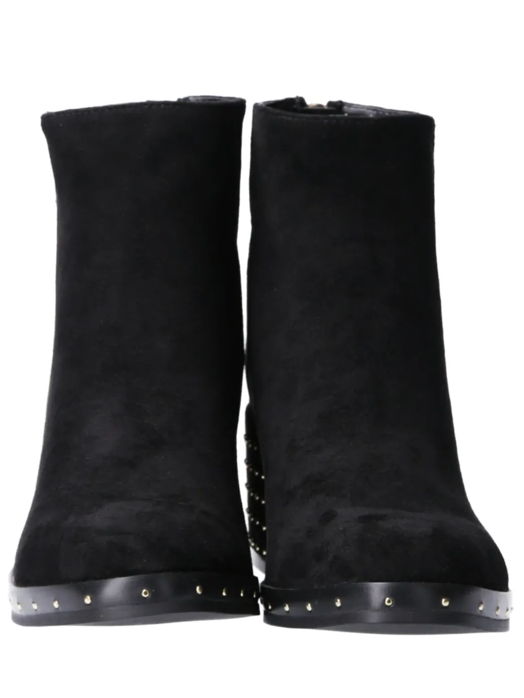 Twin-set Tronchetti con Borchie Sul TaccoNERO