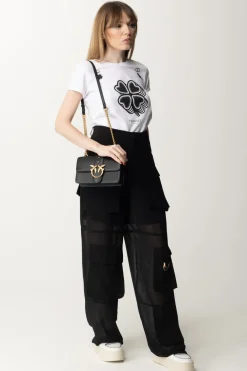 Twin-set T-shirt con Stampa QuadrifoglioBIANCO OTTICO