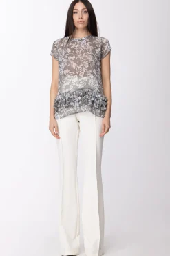 Twin-set Twin-set: Blusa Fantasia In Abbianamento Alla GonnaBIANCO/NERO