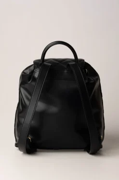 Twin-set Zaino Trapuntato con Tasche FrontaliNERO